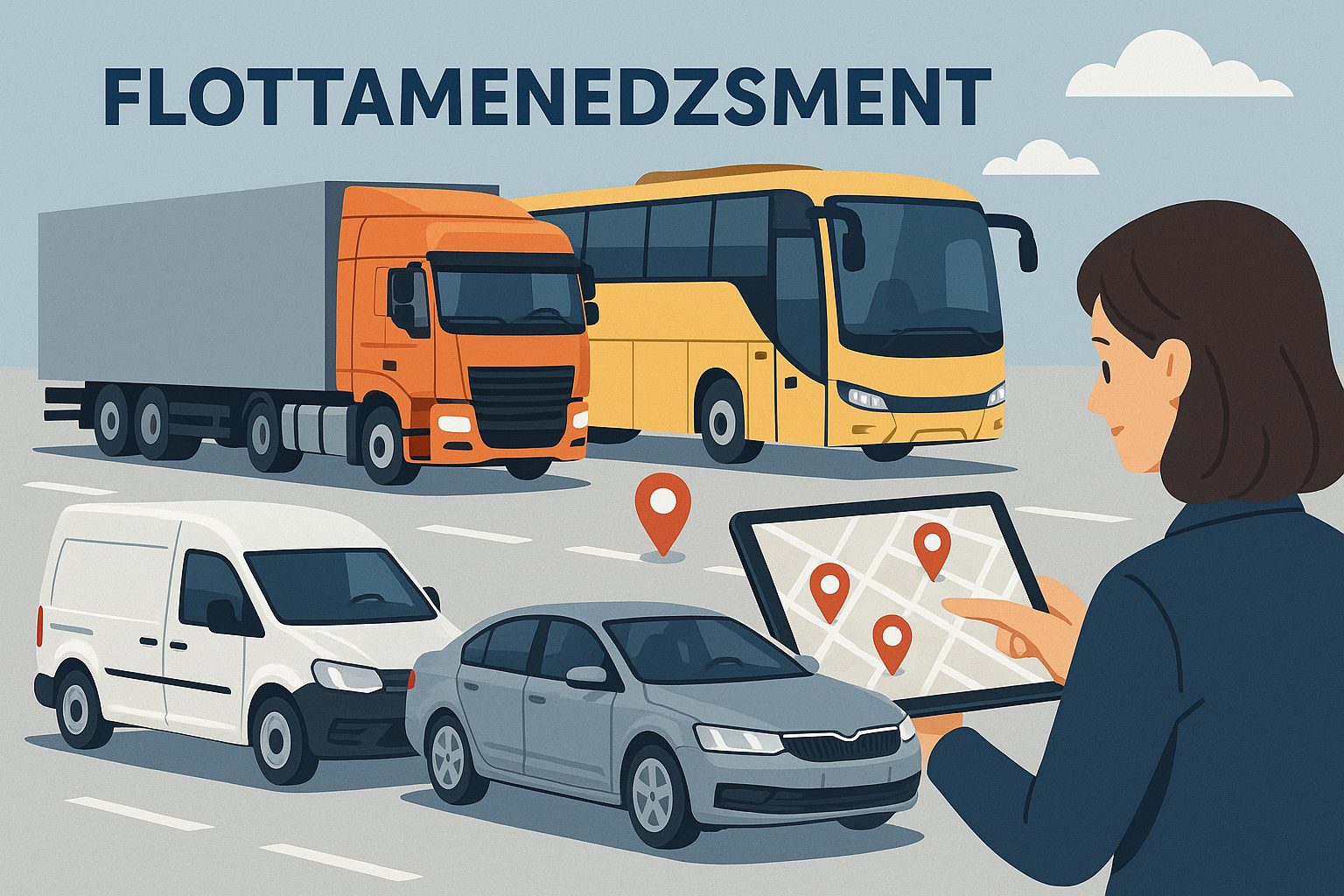 Flottamenedzsment illusztráció